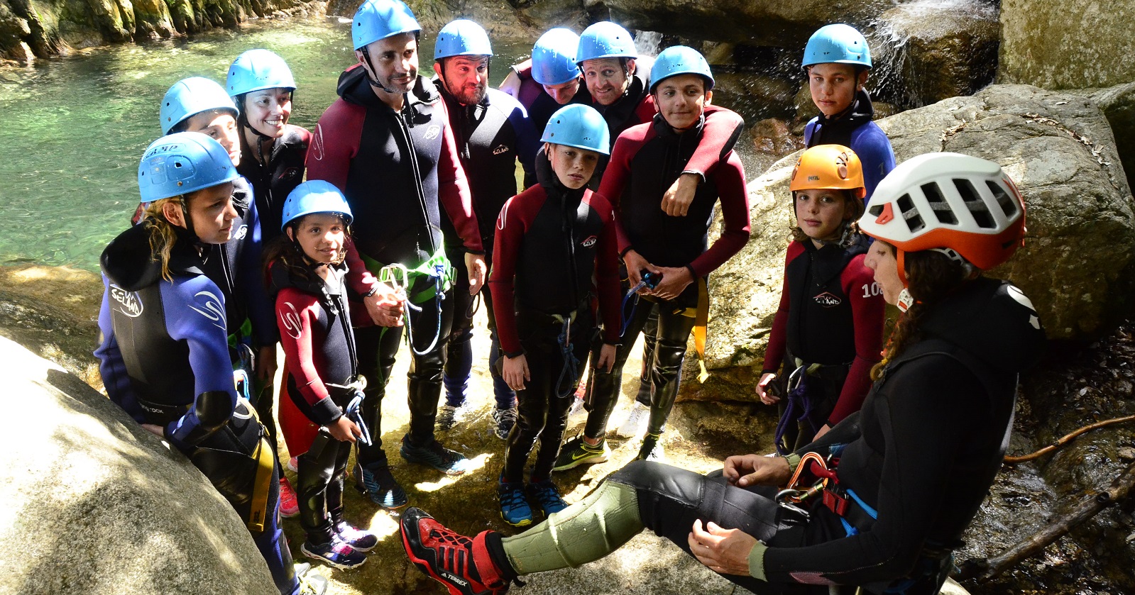 couverture groupe canyoning