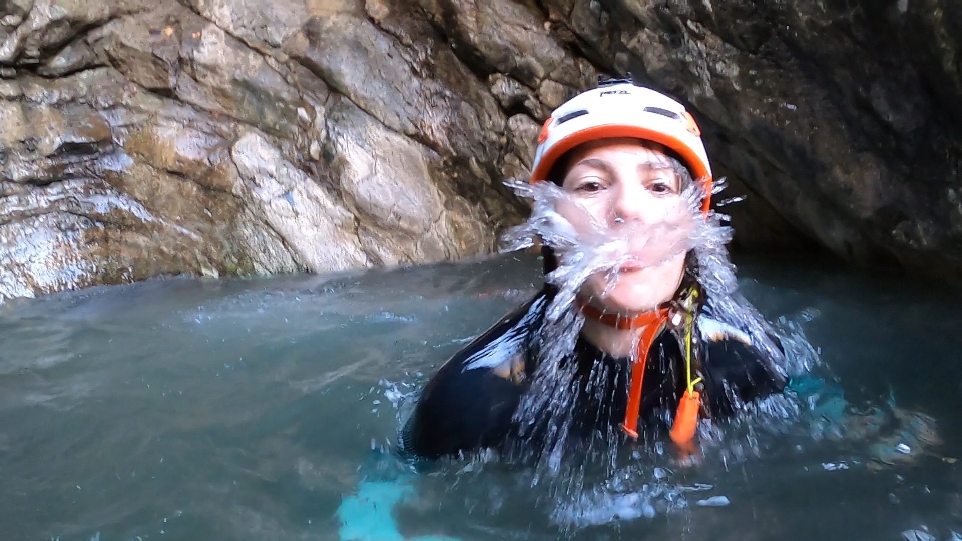 goutte d eau canyoning