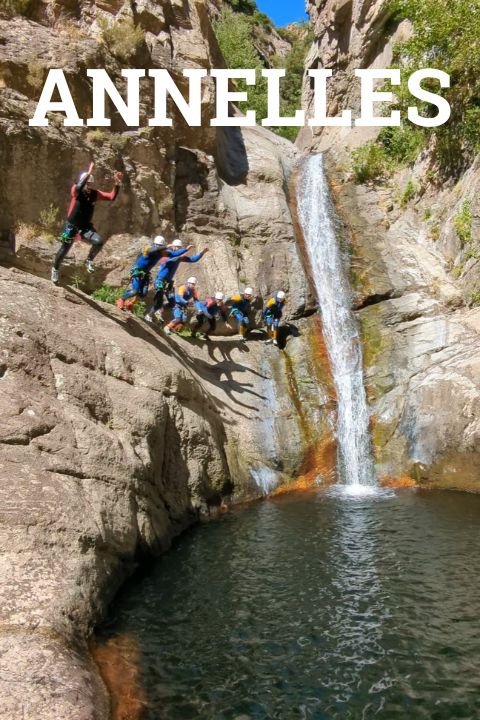 canyoning-gourg-des-anelles-pyrenees-orientales bouton termes Pyrénées canyoning