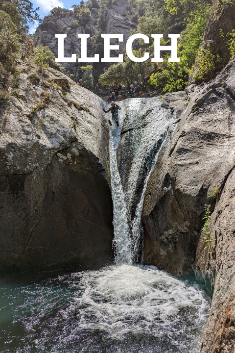 canyoning Llech canyoning Llech