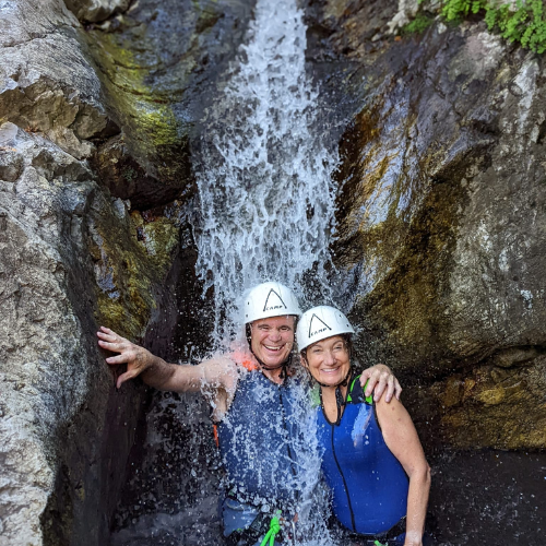 canyoning eau chaude Thuès