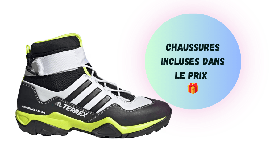 Chaussures inclusent dans le prix chaussures canyoning